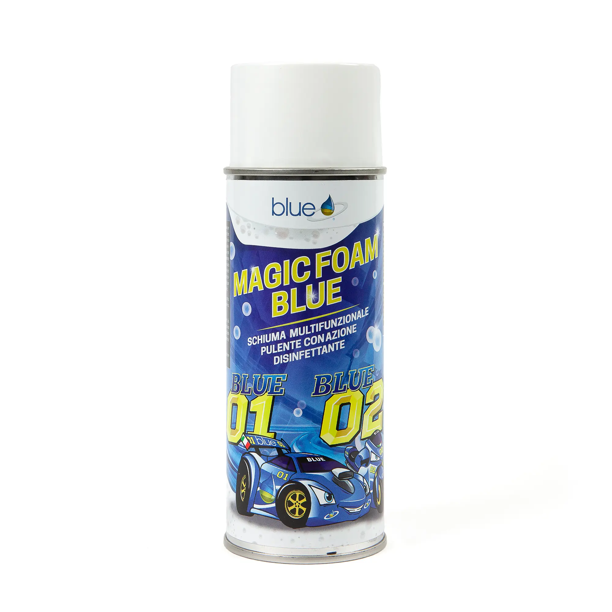 MAGIC FOAM BLUE SCHIUMA MULTIFUNZIONALE PULENTE CON AZIONE DISINFETTANTE