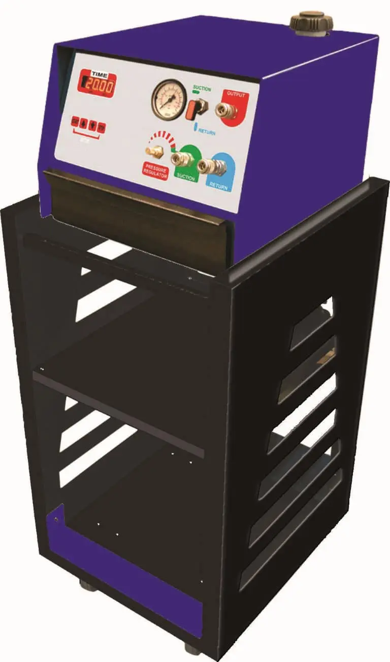 Macchinario pulizia iniettori