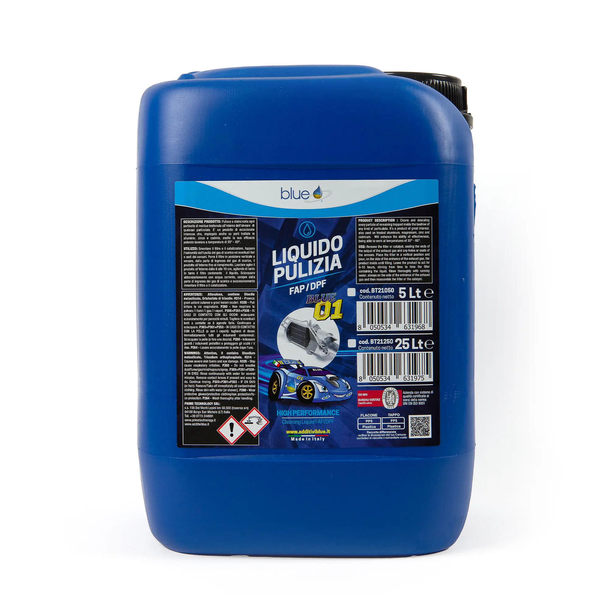 Liquido per Pulizia FAP – Detergente professionale per filtri antiparticolato