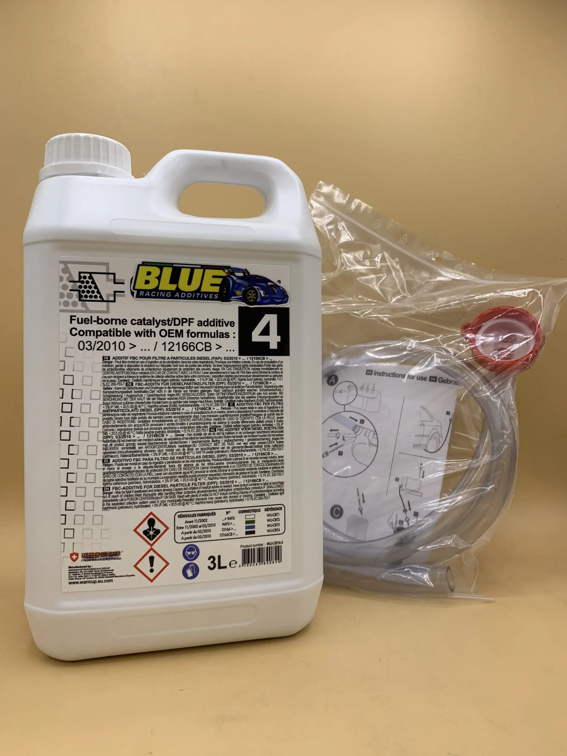 Cerina 4 Per FAP Filtro Antiparticolato Diesel 3 Litri